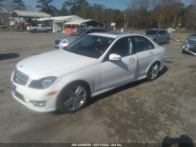 Photo 1 VIN: WDDGF4HB5DA749618 - MERCEDES-BENZ C-CLASS 