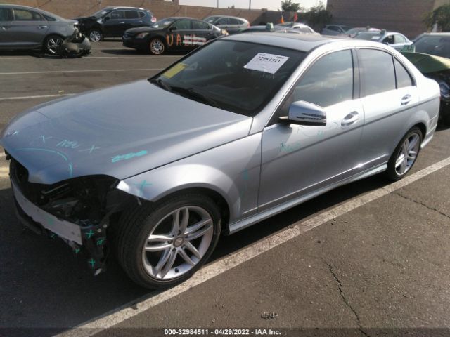 Photo 1 VIN: WDDGF4HB5DR244051 - MERCEDES-BENZ C-CLASS 