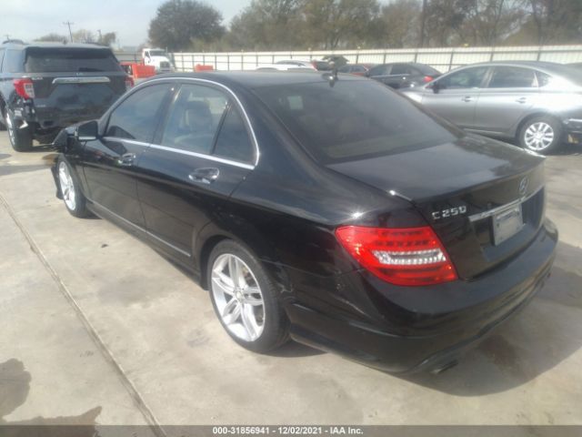 Photo 2 VIN: WDDGF4HB5DR261934 - MERCEDES-BENZ C-CLASS 