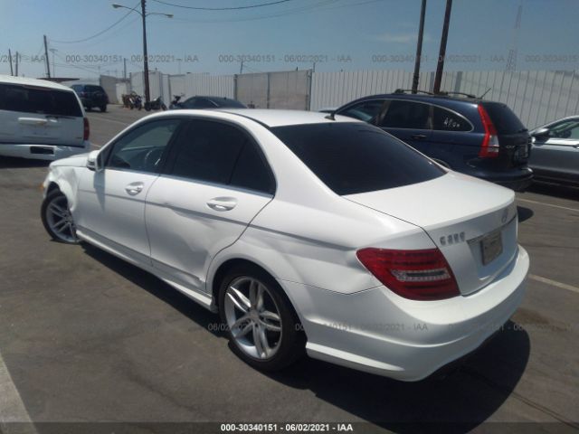 Photo 2 VIN: WDDGF4HB5DR273548 - MERCEDES-BENZ C-CLASS 