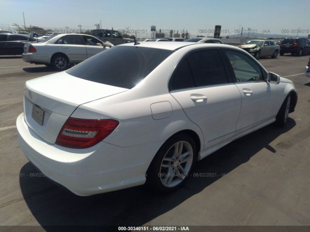 Photo 3 VIN: WDDGF4HB5DR273548 - MERCEDES-BENZ C-CLASS 