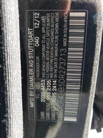 Photo 11 VIN: WDDGF4HB5DR273713 - MERCEDES-BENZ C 250 