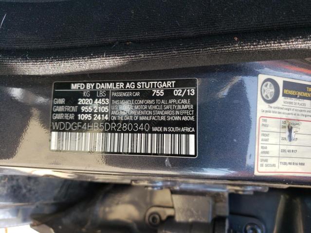 Photo 11 VIN: WDDGF4HB5DR280340 - MERCEDES-BENZ C 250 