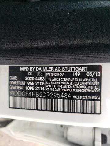 Photo 9 VIN: WDDGF4HB5DR295484 - MERCEDES-BENZ C 250 