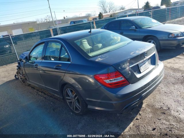 Photo 2 VIN: WDDGF4HB5EA932468 - MERCEDES-BENZ C-CLASS 