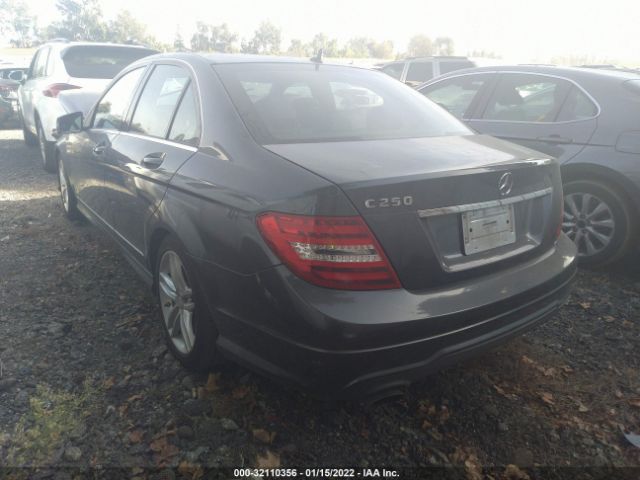 Photo 2 VIN: WDDGF4HB5EA954695 - MERCEDES-BENZ C-CLASS 