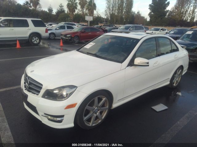 Photo 1 VIN: WDDGF4HB5EA957774 - MERCEDES-BENZ C-CLASS 