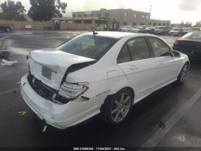 Photo 3 VIN: WDDGF4HB5EA957774 - MERCEDES-BENZ C-CLASS 