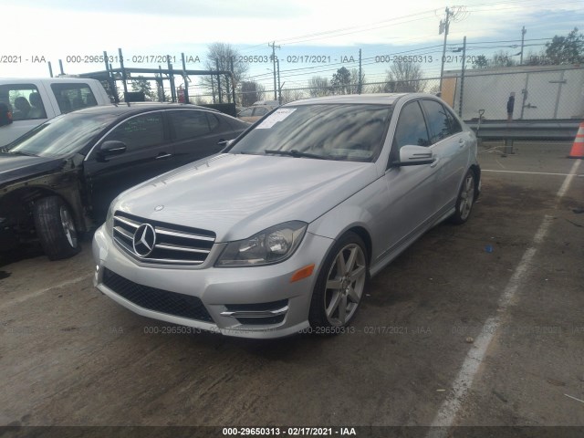 Photo 1 VIN: WDDGF4HB5EA958892 - MERCEDES-BENZ C-CLASS 