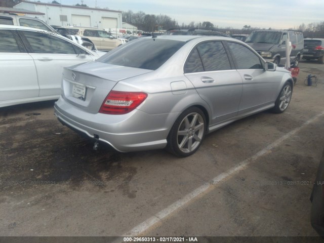 Photo 3 VIN: WDDGF4HB5EA958892 - MERCEDES-BENZ C-CLASS 