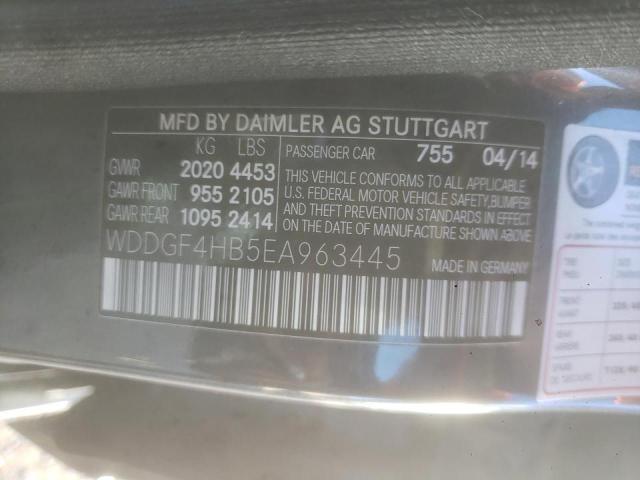 Photo 11 VIN: WDDGF4HB5EA963445 - MERCEDES-BENZ C 250 