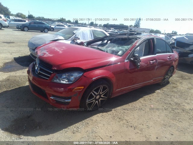 Photo 1 VIN: WDDGF4HB5EA964983 - MERCEDES-BENZ C-CLASS 