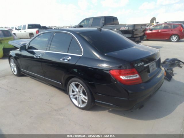 Photo 2 VIN: WDDGF4HB5EG217784 - MERCEDES-BENZ C-CLASS 