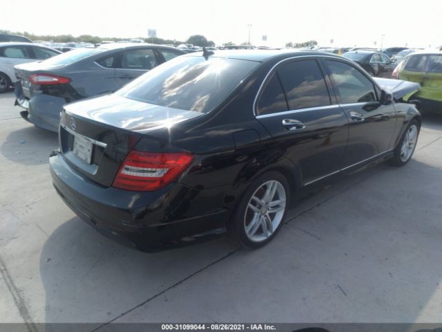 Photo 3 VIN: WDDGF4HB5EG217784 - MERCEDES-BENZ C-CLASS 