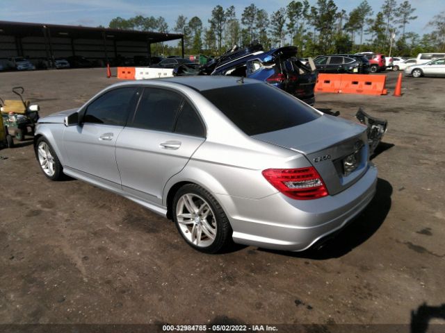 Photo 2 VIN: WDDGF4HB5EG238277 - MERCEDES-BENZ C-CLASS 