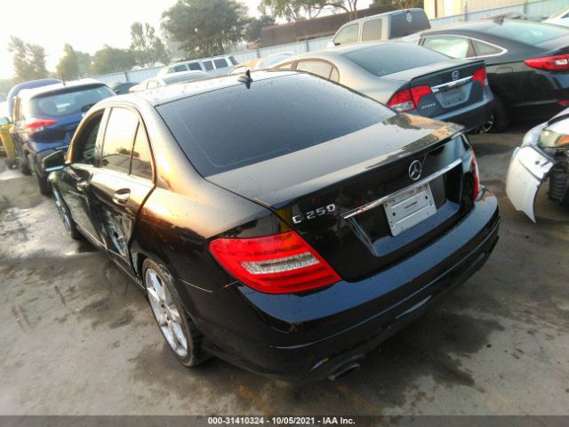 Photo 2 VIN: WDDGF4HB5EG243236 - MERCEDES-BENZ C-CLASS 