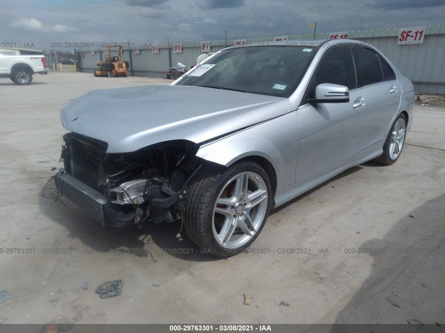 Photo 1 VIN: WDDGF4HB5EG243480 - MERCEDES-BENZ C-CLASS 