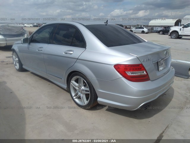 Photo 2 VIN: WDDGF4HB5EG243480 - MERCEDES-BENZ C-CLASS 