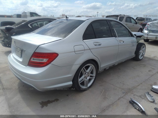 Photo 3 VIN: WDDGF4HB5EG243480 - MERCEDES-BENZ C-CLASS 