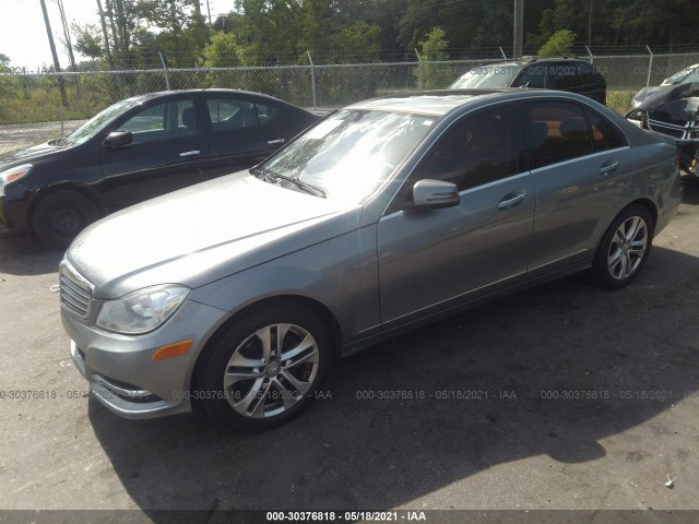 Photo 1 VIN: WDDGF4HB5EG248551 - MERCEDES-BENZ C-CLASS 