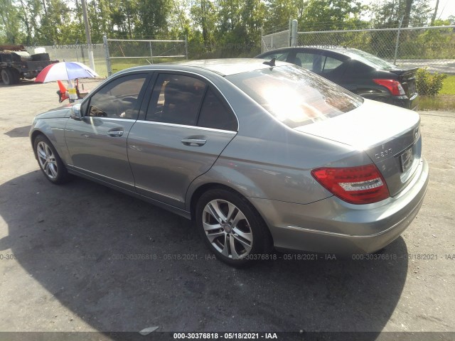 Photo 2 VIN: WDDGF4HB5EG248551 - MERCEDES-BENZ C-CLASS 