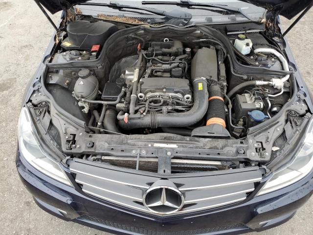 Photo 10 VIN: WDDGF4HB5EG248906 - MERCEDES-BENZ C-CLASS 