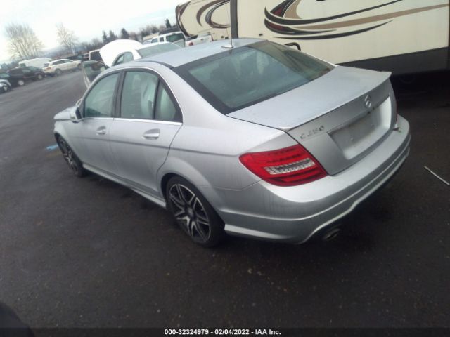 Photo 2 VIN: WDDGF4HB5ER302757 - MERCEDES-BENZ C-CLASS 