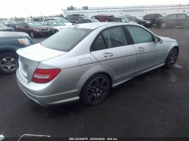 Photo 3 VIN: WDDGF4HB5ER302757 - MERCEDES-BENZ C-CLASS 