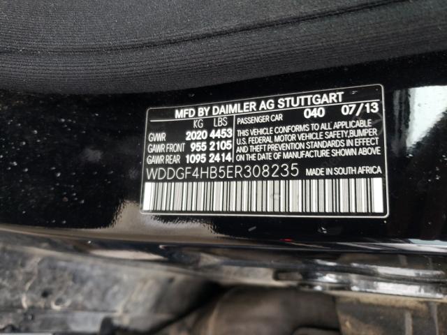 Photo 9 VIN: WDDGF4HB5ER308235 - MERCEDES-BENZ C 250 