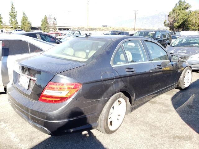 Photo 3 VIN: WDDGF4HB6CA628384 - MERCEDES-BENZ C 250 