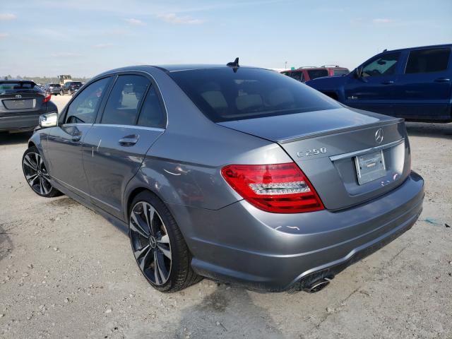 Photo 2 VIN: WDDGF4HB6CA634864 - MERCEDES-BENZ C 250 