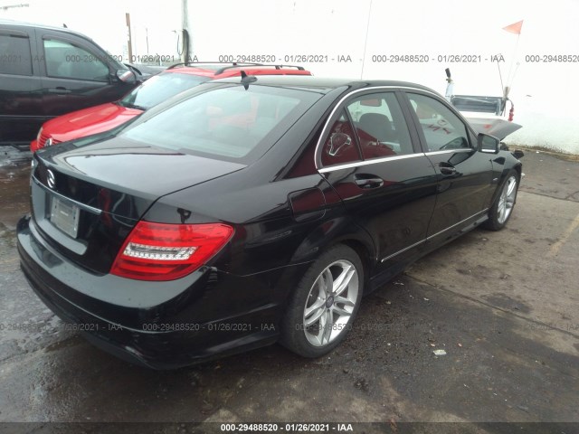 Photo 3 VIN: WDDGF4HB6CA672711 - MERCEDES-BENZ C-CLASS 