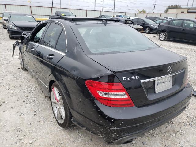 Photo 2 VIN: WDDGF4HB6CR210022 - MERCEDES-BENZ C 250 