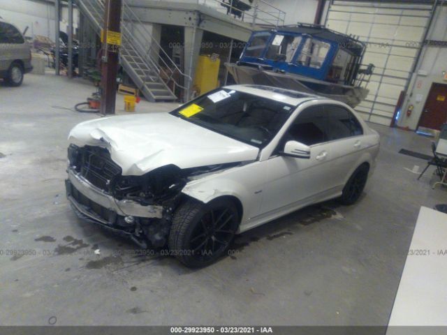 Photo 1 VIN: WDDGF4HB6CR213471 - MERCEDES-BENZ C-CLASS 