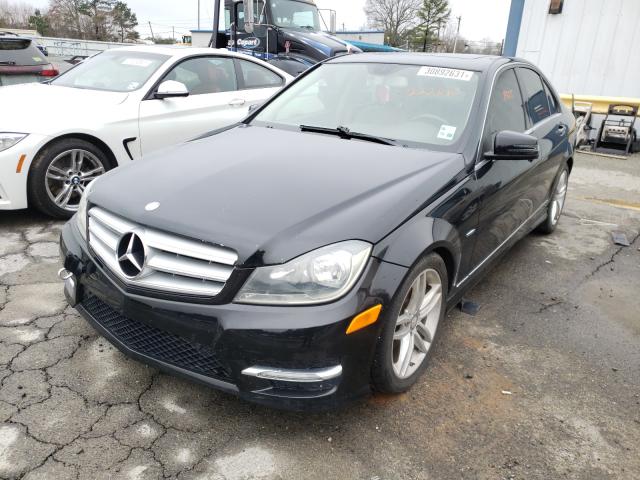 Photo 1 VIN: WDDGF4HB6CR222610 - MERCEDES-BENZ C 250 