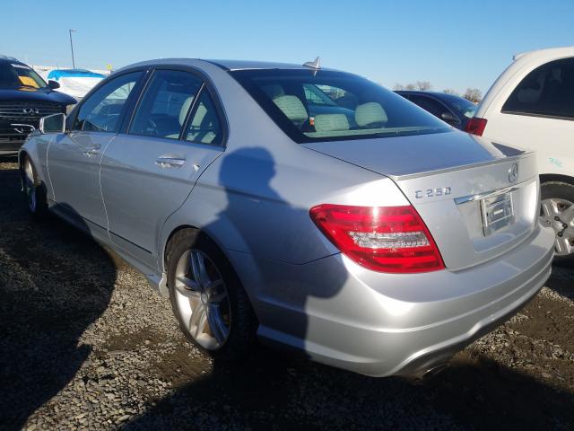 Photo 2 VIN: WDDGF4HB6CR224535 - MERCEDES-BENZ C-CLASS 