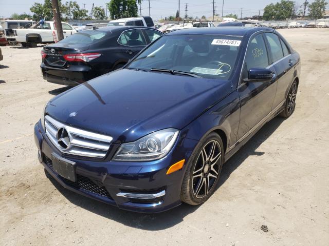 Photo 1 VIN: WDDGF4HB6DA760028 - MERCEDES-BENZ C 250 