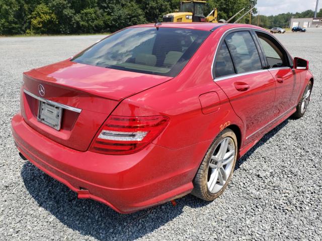 Photo 3 VIN: WDDGF4HB6DA805484 - MERCEDES-BENZ C 250 