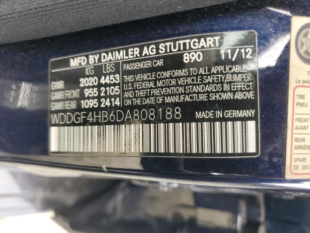 Photo 11 VIN: WDDGF4HB6DA808188 - MERCEDES-BENZ C 250 