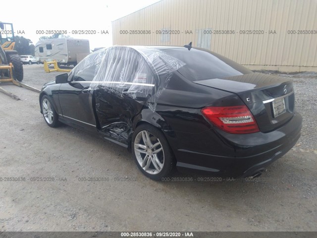 Photo 2 VIN: WDDGF4HB6DG096259 - MERCEDES-BENZ C-CLASS 