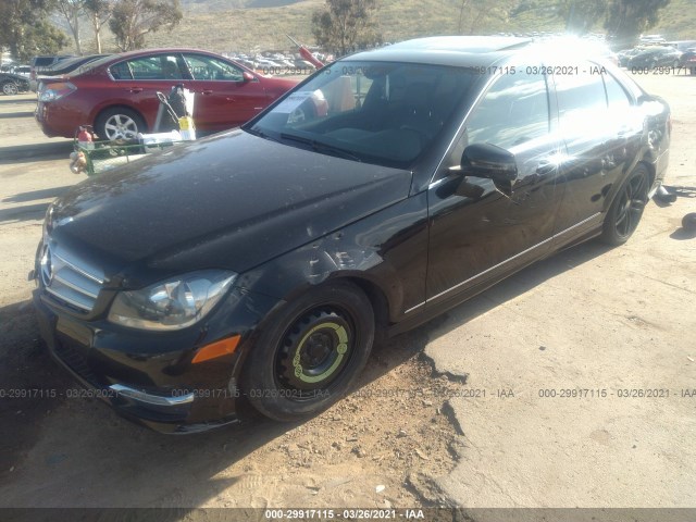 Photo 1 VIN: WDDGF4HB6DR241367 - MERCEDES-BENZ C-CLASS 