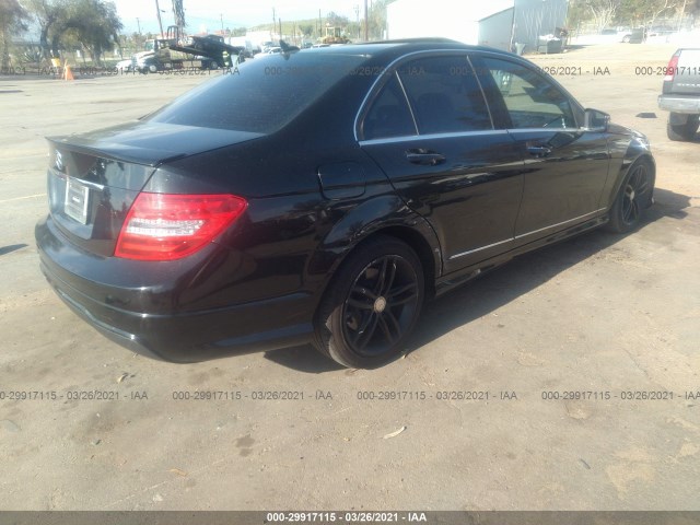 Photo 3 VIN: WDDGF4HB6DR241367 - MERCEDES-BENZ C-CLASS 