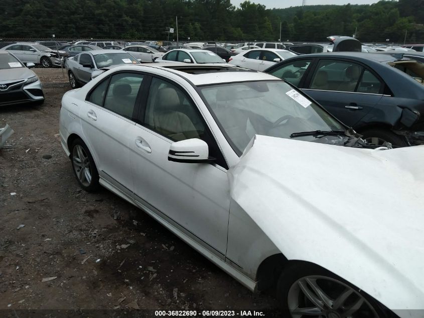 Photo 12 VIN: WDDGF4HB6DR248223 - MERCEDES-BENZ C-KLASSE 