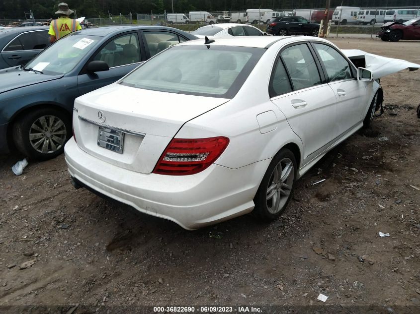 Photo 3 VIN: WDDGF4HB6DR248223 - MERCEDES-BENZ C-KLASSE 