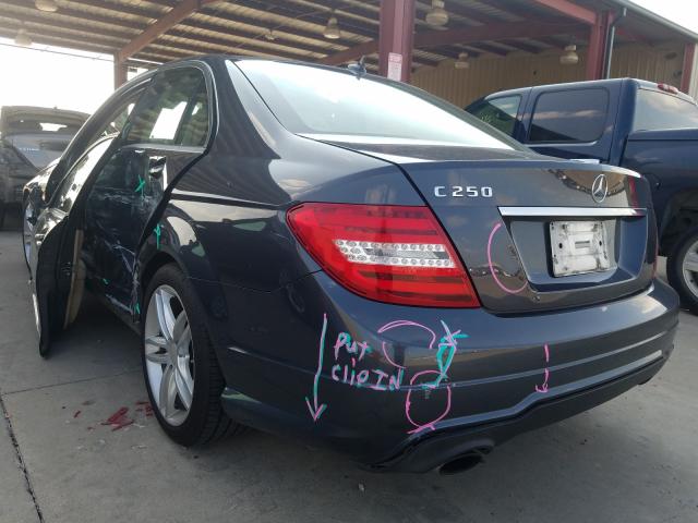 Photo 2 VIN: WDDGF4HB6DR256502 - MERCEDES-BENZ C 250 