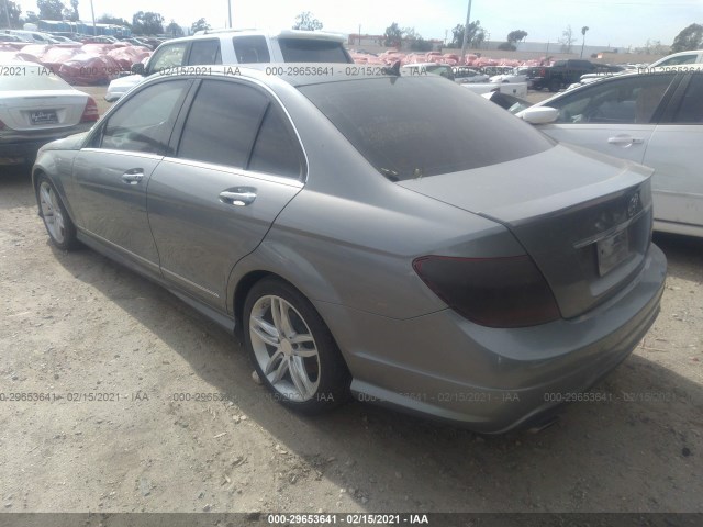 Photo 2 VIN: WDDGF4HB6DR280699 - MERCEDES-BENZ C-CLASS 