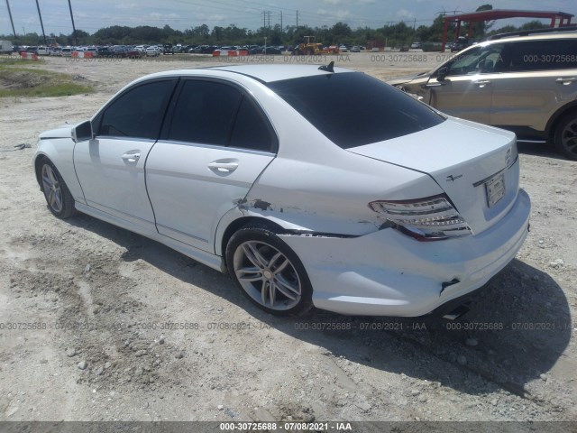 Photo 2 VIN: WDDGF4HB6DR294831 - MERCEDES-BENZ C-CLASS 