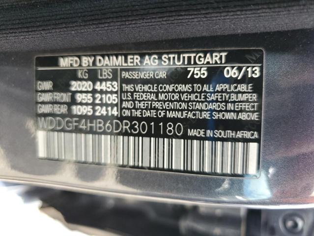 Photo 12 VIN: WDDGF4HB6DR301180 - MERCEDES-BENZ C-CLASS 