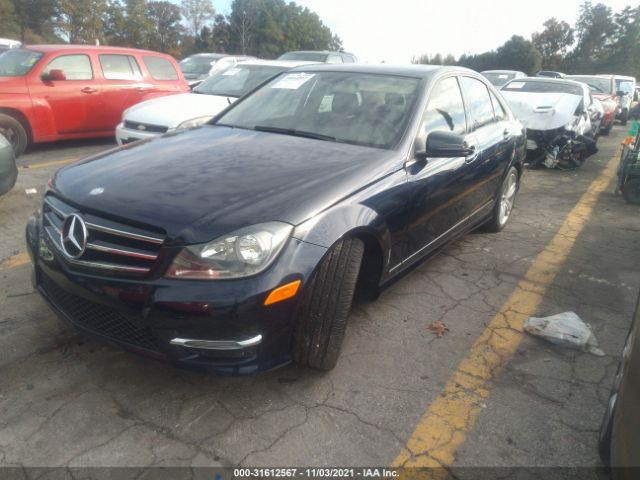 Photo 1 VIN: WDDGF4HB6EA938683 - MERCEDES-BENZ C-CLASS 