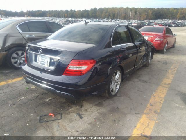 Photo 3 VIN: WDDGF4HB6EA938683 - MERCEDES-BENZ C-CLASS 